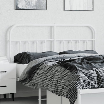 Testiera di Ricambio in Metallo Bianco 140 cm | homemem39