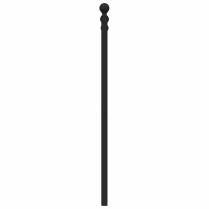 Testiera di Ricambio in Metallo Nero 180 cm | homemem39