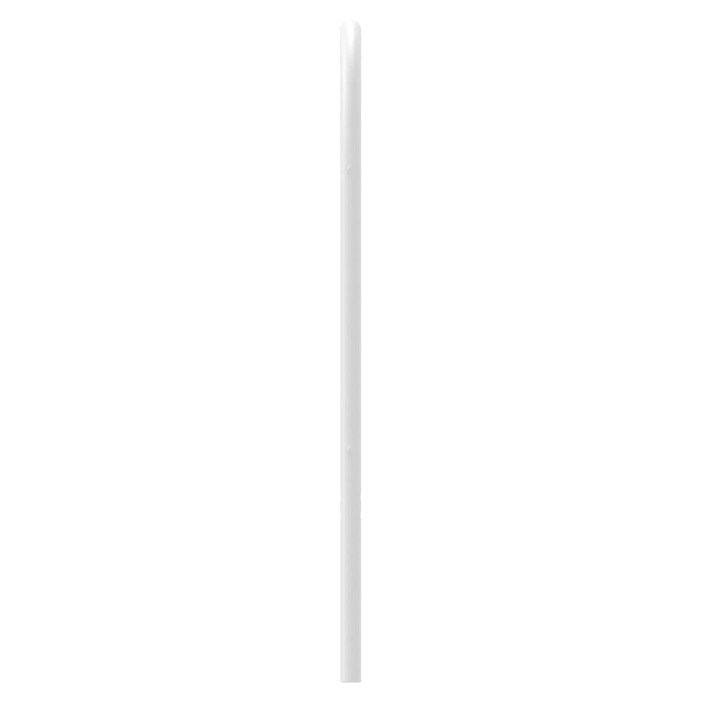 Testiera in Metallo Bianco 160 cm