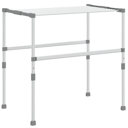 Stendibiancheria 83x(50-55)x(40-85) cm in Alluminio | homemem39