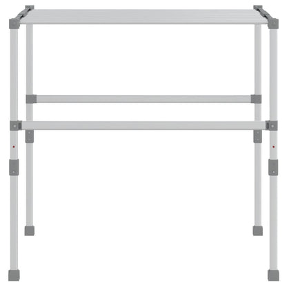 Stendibiancheria 83x(50-55)x(40-85) cm in Alluminio | homemem39