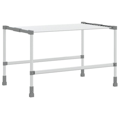 Stendibiancheria 83x(50-55)x(40-85) cm in Alluminio | homemem39