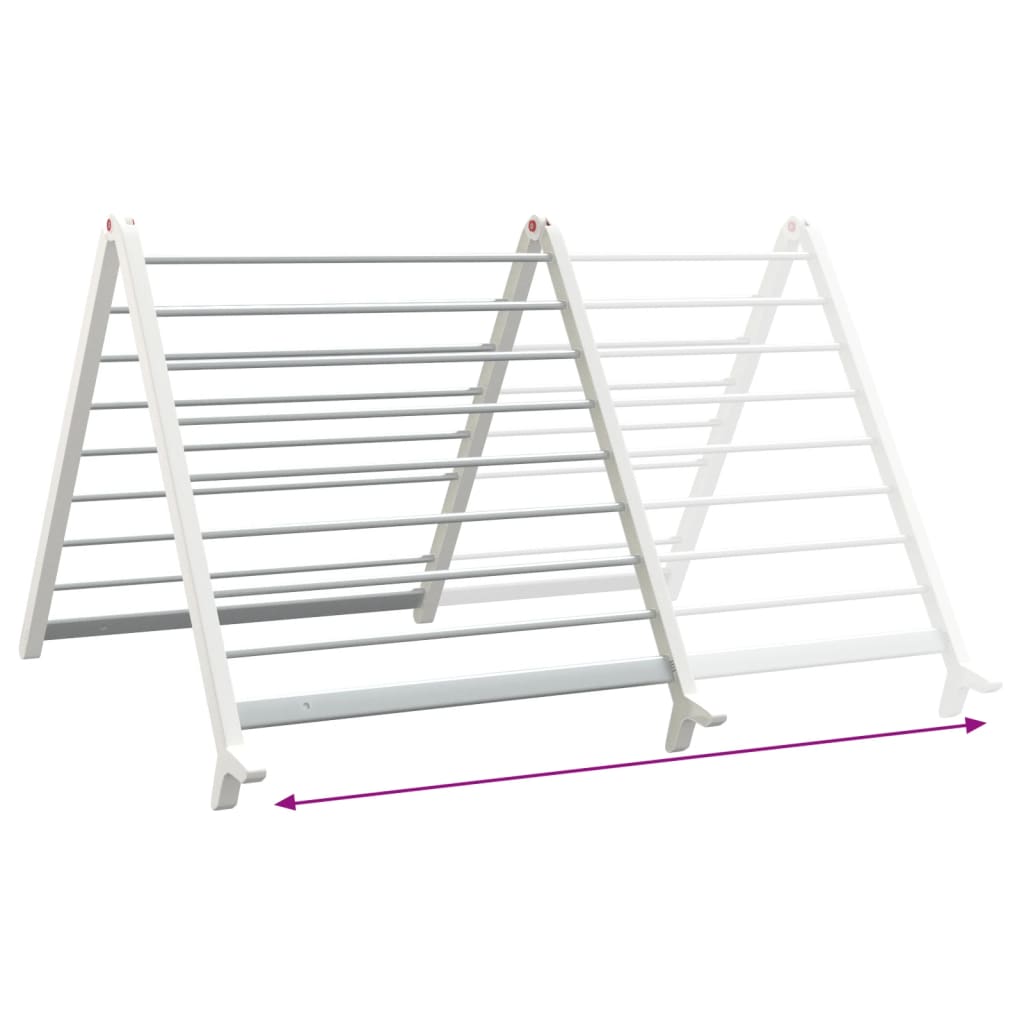 Stendibiancheria Vasca da Bagno Estensibile 53-90 cm Alluminio | homemem39