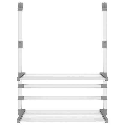 Stendino per Balcone 54x25x42 cm in Alluminio | homemem39