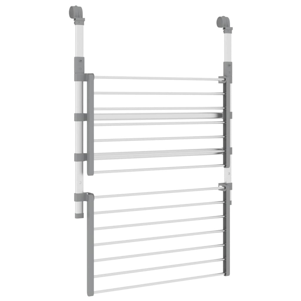 Stendino per Balcone 54x25x42 cm in Alluminio | homemem39
