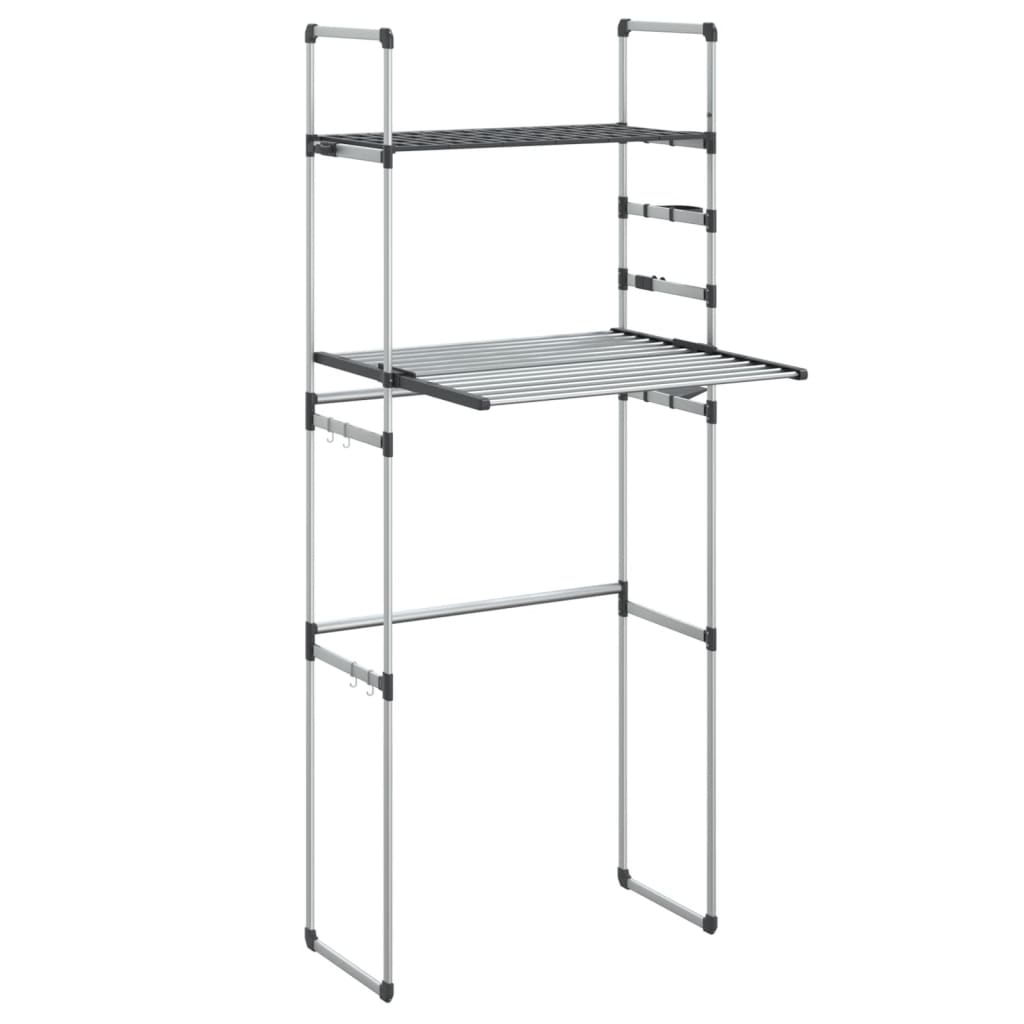 Scaffale per Lavatrice 77x52x192 cm in Alluminio - homemem39