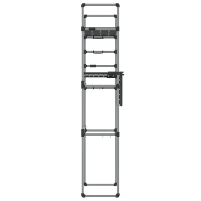 Scaffale per Lavatrice 77x52x192 cm in Alluminio - homemem39