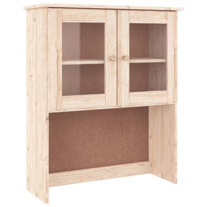 Credenza ALTA 77x35x165 cm in Legno Massello di Pino - homemem39