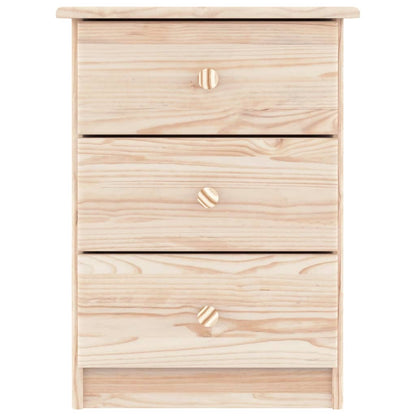 Comodino ALTA 41x35x55,5 cm in Legno Massello di Pino | homemem39