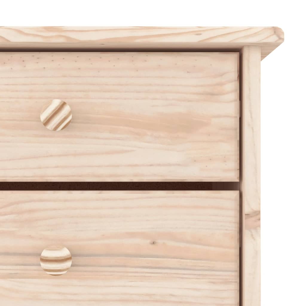 Scarpiera ALTA 77x35x96 cm in Legno Massello di Pino - homemem39
