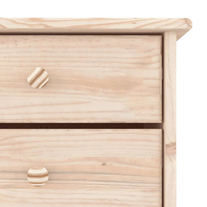 Scarpiera ALTA 77x35x96 cm in Legno Massello di Pino - homemem39