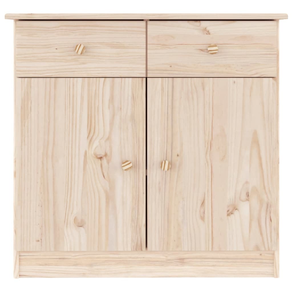 Credenza ALTA 77x35x73 cm in Legno Massello di Pino