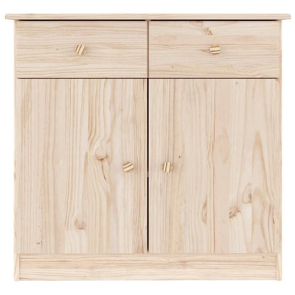 Credenza ALTA 77x35x73 cm in Legno Massello di Pino