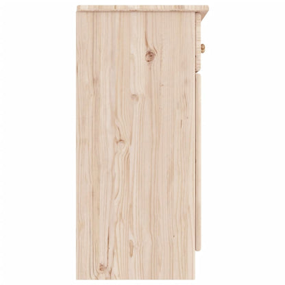 Credenza ALTA 77x35x73 cm in Legno Massello di Pino