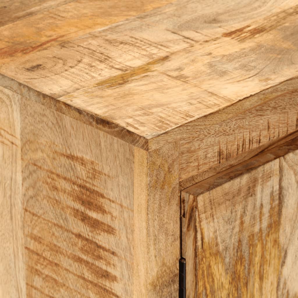 Credenza 55x33x75 cm in Legno Massello di Mango