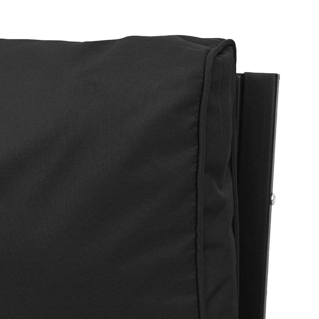 Set Salotto da Giardino 6pz con Cuscini Grigi in Acciaio | homemem39