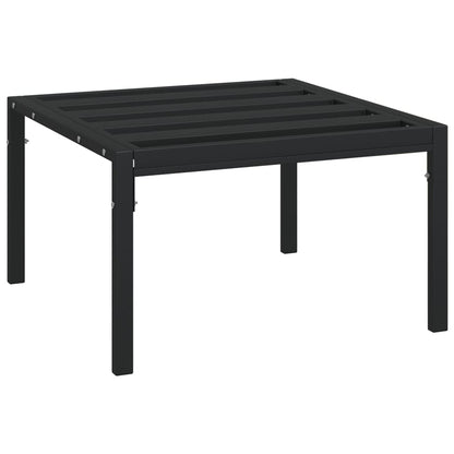 Set Salotto da Giardino 6pz con Cuscini Grigi in Acciaio | homemem39