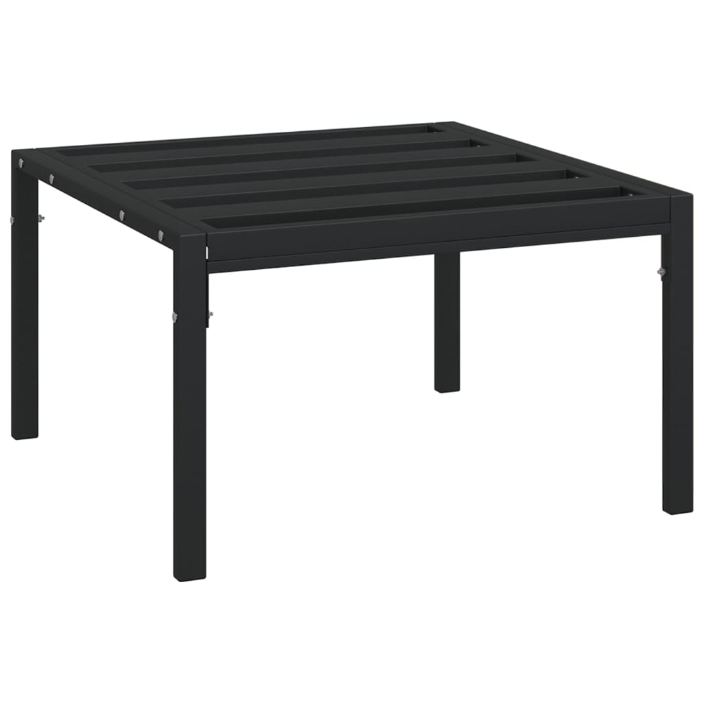 Set Salotto da Giardino 6pz con Cuscini Sabbia in Acciaio | homemem39