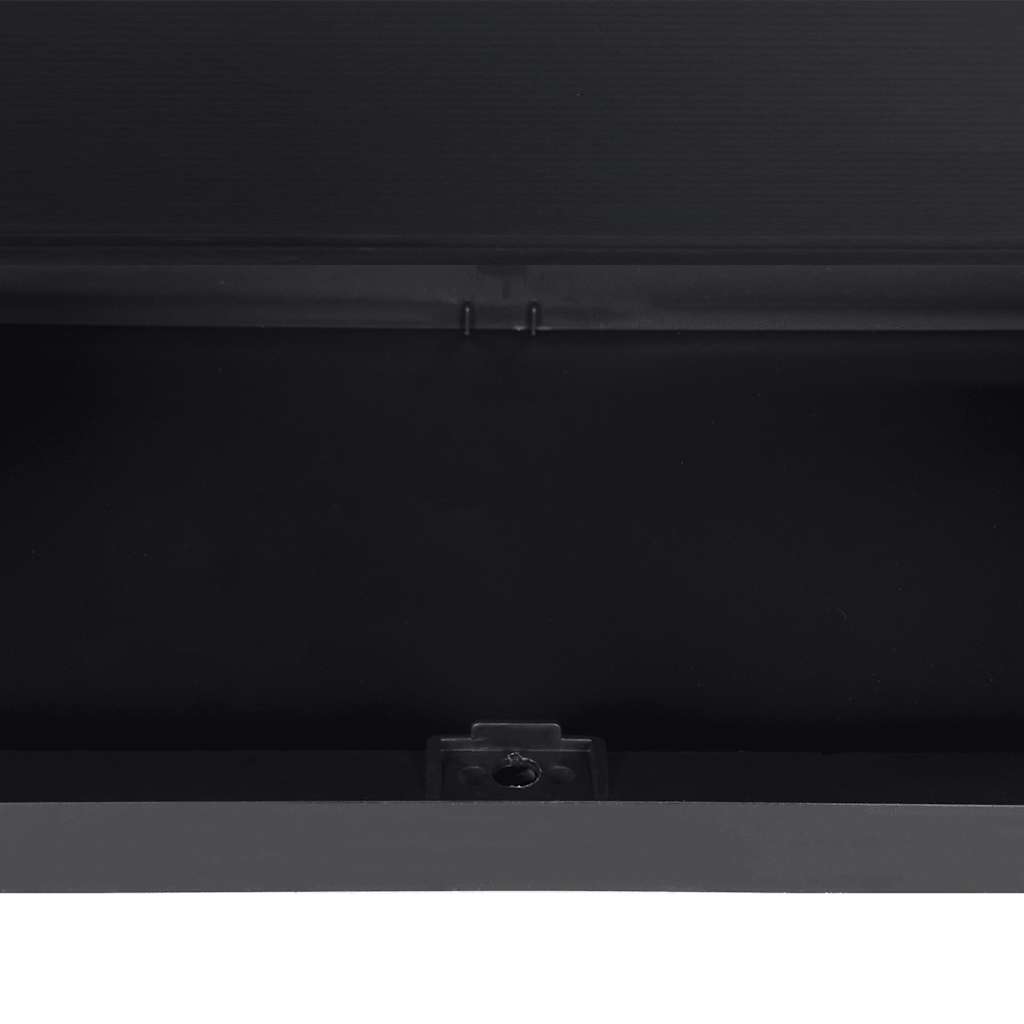 Armadio da Esterno Grigio e Nero 65x37x165 cm in PP | homemem39