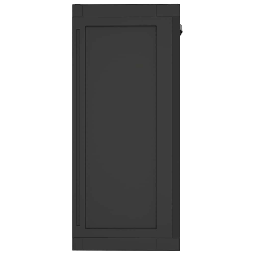 Armadio da Esterno Nero 65x37x85 cm in PP | homemem39