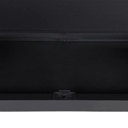 Armadio da Esterno Nero 65x37x165 cm in PP | homemem39