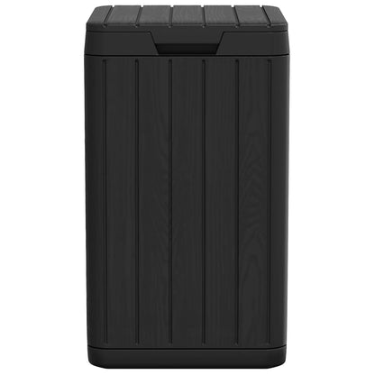 Cestino per Rifiuti da Esterno Antracite 38x38x65 cm in PP | homemem39