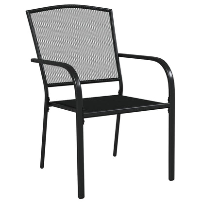 Set da Pranzo da Giardino 5 pz in Acciaio Antracite | homemem39