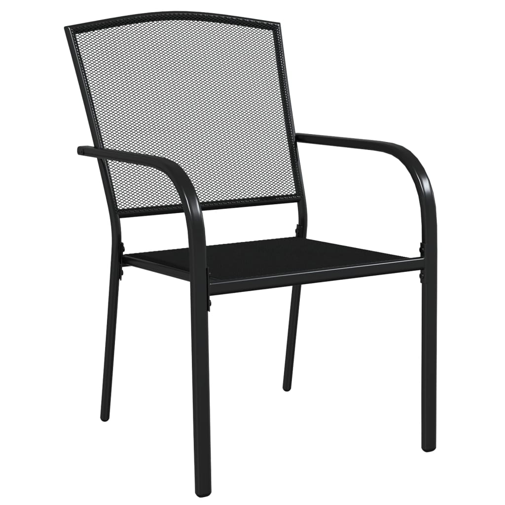 Set da Pranzo da Giardino 5 pz in Acciaio Antracite | homemem39