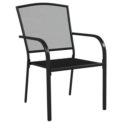 Set da Pranzo da Giardino 5 pz in Acciaio Antracite | homemem39