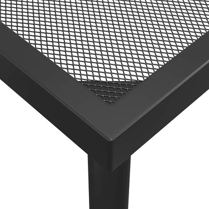 Set da Pranzo da Giardino 5 pz in Acciaio Antracite | homemem39