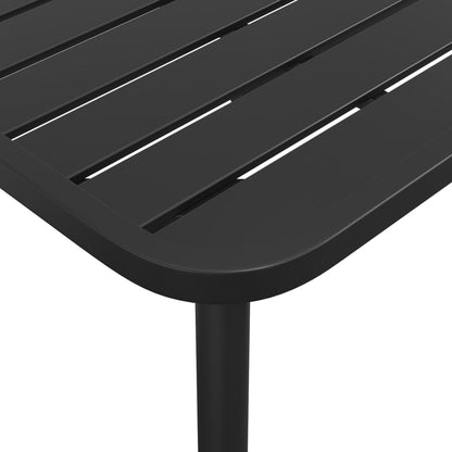 Set da Pranzo da Giardino 11 pz in Acciaio Antracite | homemem39