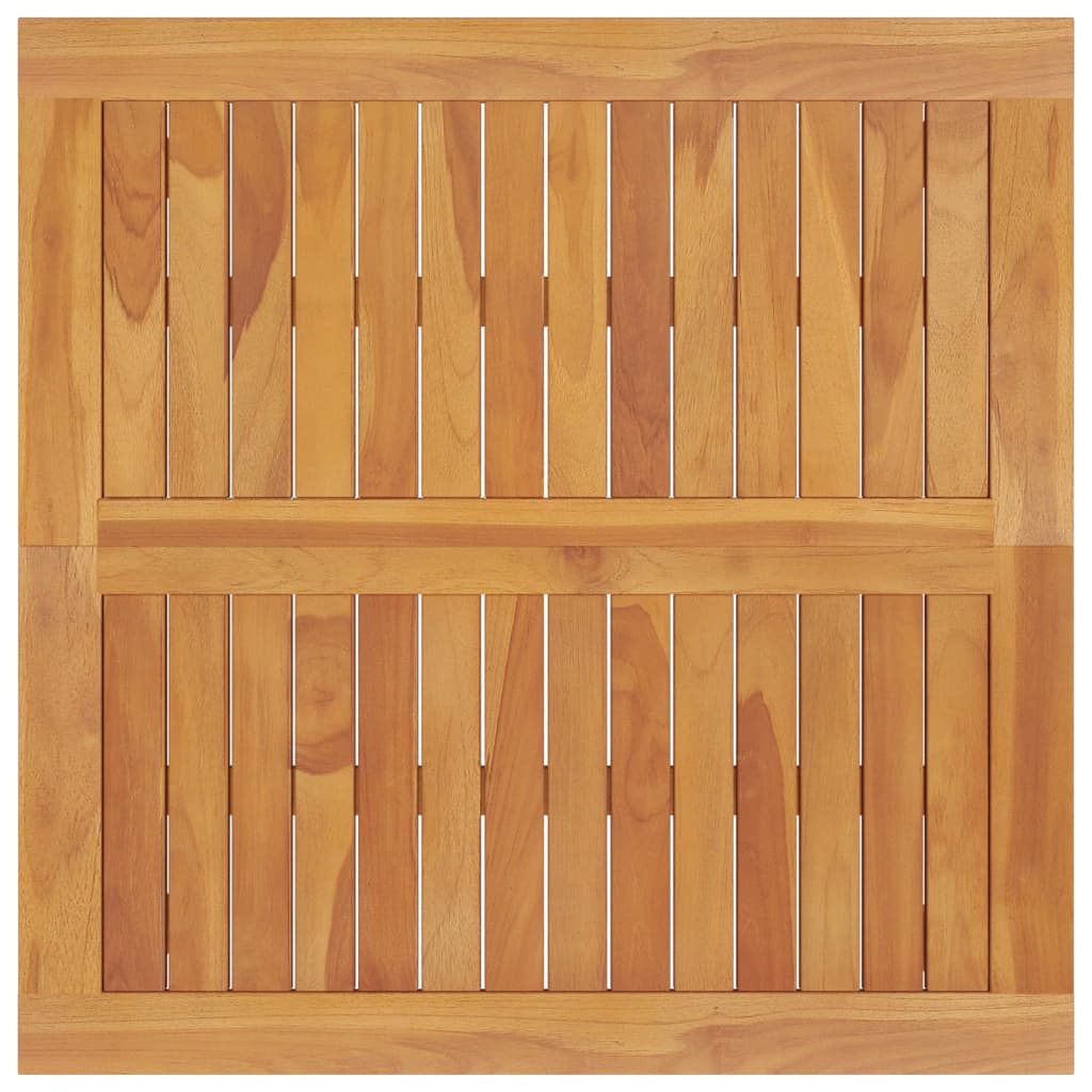 Tavolo Batavia 85x85x75 cm Legno Massello di Teak - homemem39