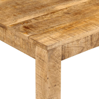 Tavolino da Salotto 100x55x40 cm in Legno Massello di Mango | homemem39