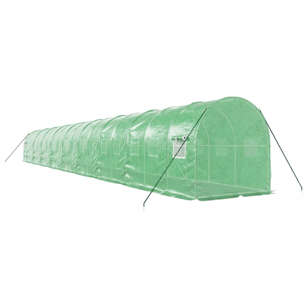 Serra con Telaio in Acciaio Verde 36 m² 18x2x2 m | homemem39