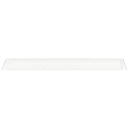 Serra con Telaio in Acciaio Bianco 40 m² 20x2x2 m | homemem39