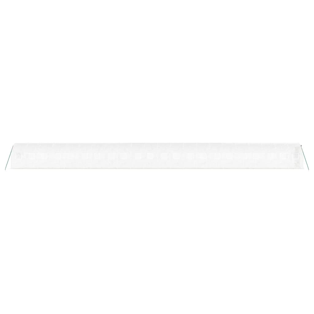 Serra con Telaio in Acciaio Bianco 44 m² 22x2x2 m