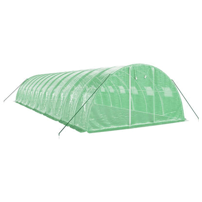 Serra con Telaio in Acciaio Verde 48 m² 12x4x2 m - homemem39