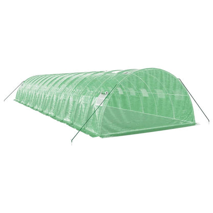 Serra con Telaio in Acciaio Verde 56 m² 14x4x2 m - homemem39