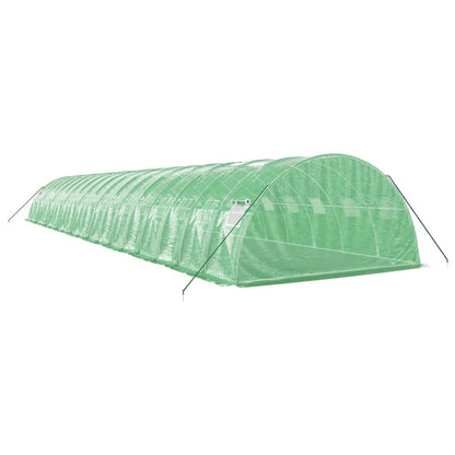 Serra con Telaio in Acciaio Verde 72 m² 18x4x2 m | homemem39