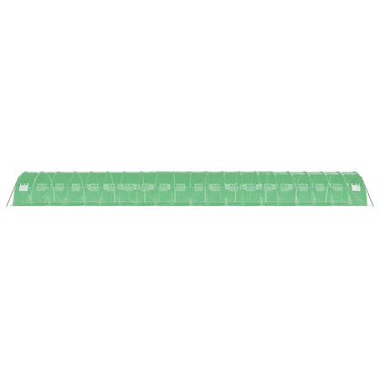 Serra con Telaio in Acciaio Verde 80 m² 20x4x2 m | homemem39
