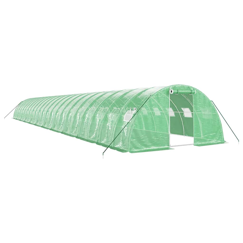 Serra con Telaio in Acciaio Verde 88 m² 22x4x2 m | homemem39