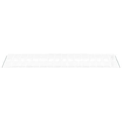Serra con Telaio in Acciaio Bianco 64 m² 16x4x2 m | homemem39