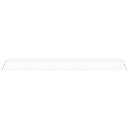 Serra con Telaio in Acciaio Bianco 80 m² 20x4x2 m | homemem39