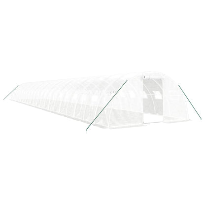 Serra con Telaio in Acciaio Bianco 88 m² 22x4x2 m | homemem39