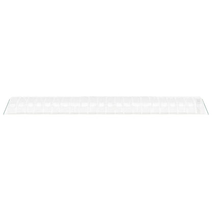 Serra con Telaio in Acciaio Bianco 88 m² 22x4x2 m - homemem39