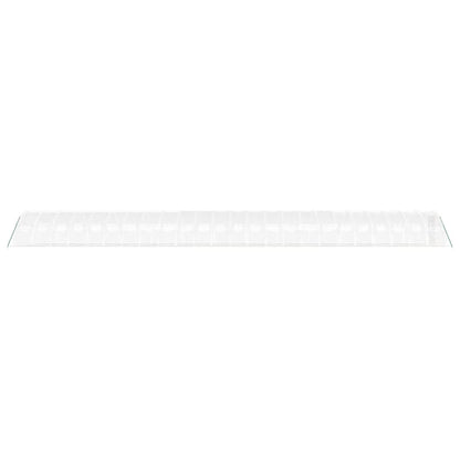 Serra con Telaio in Acciaio Bianco 96 m² 24x4x2 m | homemem39