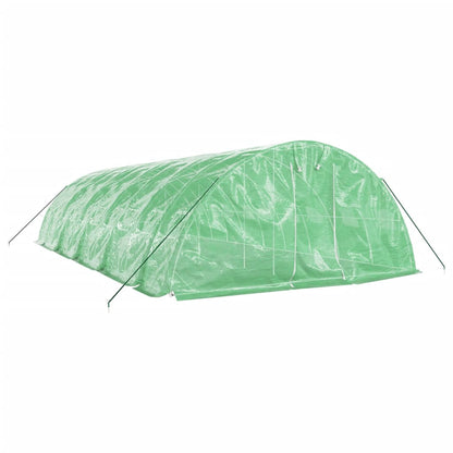 Serra con Telaio in Acciaio Verde 50 m² 10x5x2,3 m - homemem39