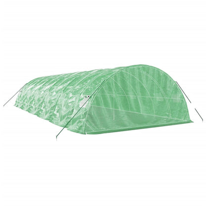 Serra con Telaio in Acciaio Verde 60 m² 12x5x2,3 m - homemem39