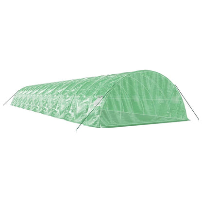 Serra con Telaio in Acciaio Verde 100 m² 20x5x2,3 m - homemem39