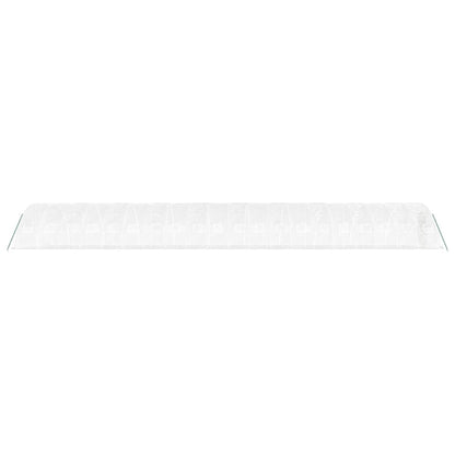 Serra con Telaio in Acciaio Bianco 100 m² 20x5x2,3 m | homemem39